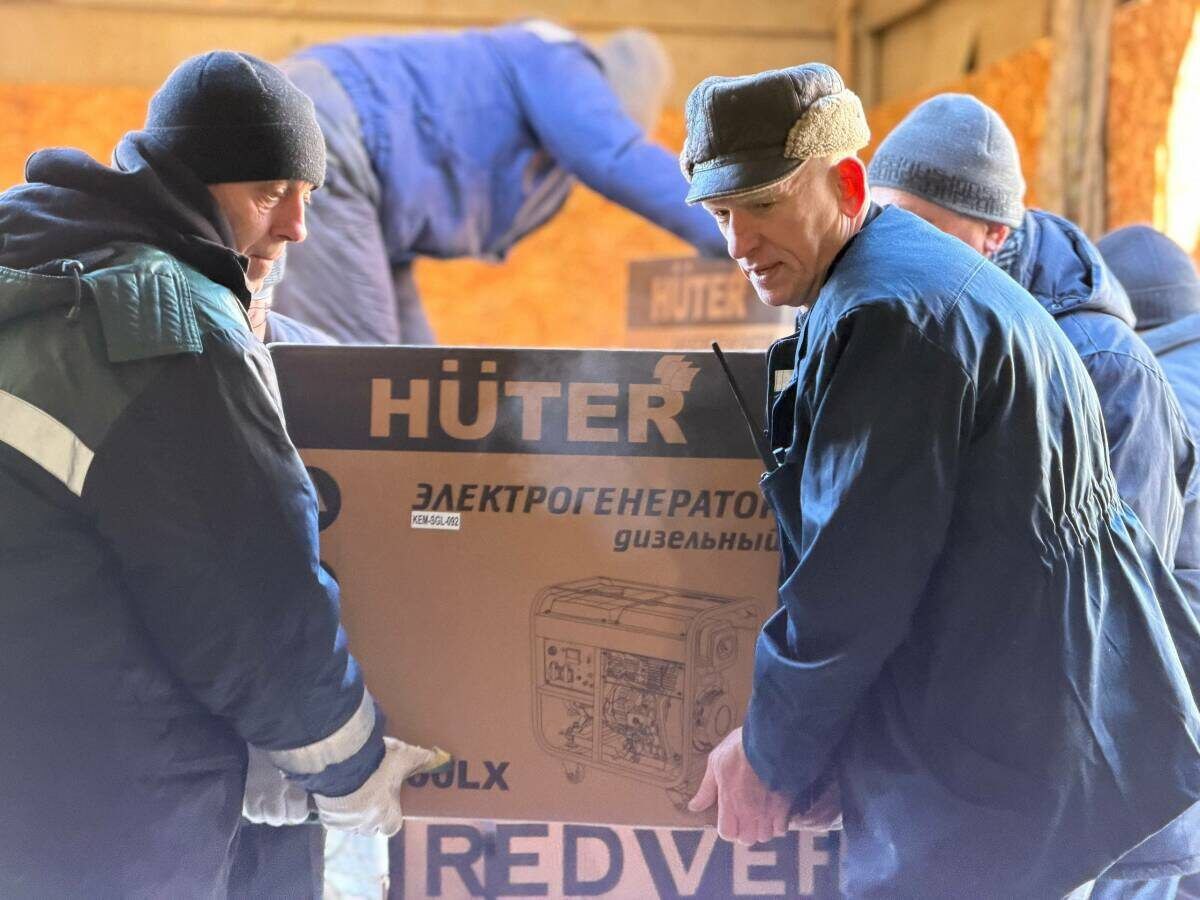 Партия адресной помощи от шефствующего региона